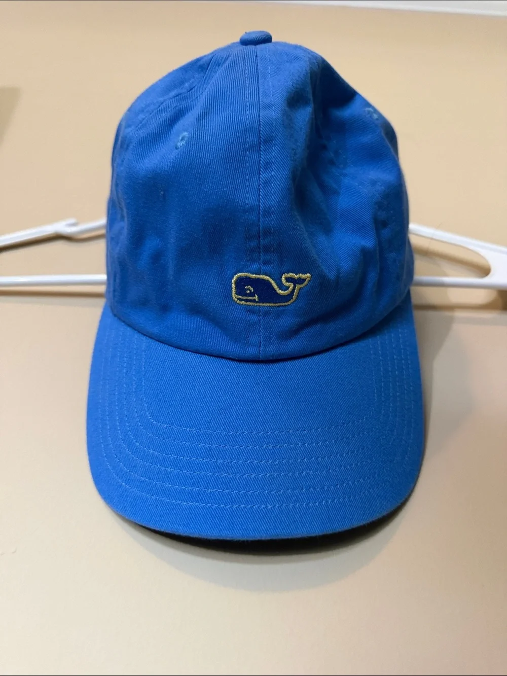 Vineyard Vines Royal Blue Cap with Yellow Whale